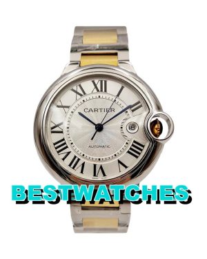 Replica Reloj Cartier Ballon Bleu de 42 mm de Hombre LARGE W69009Z3